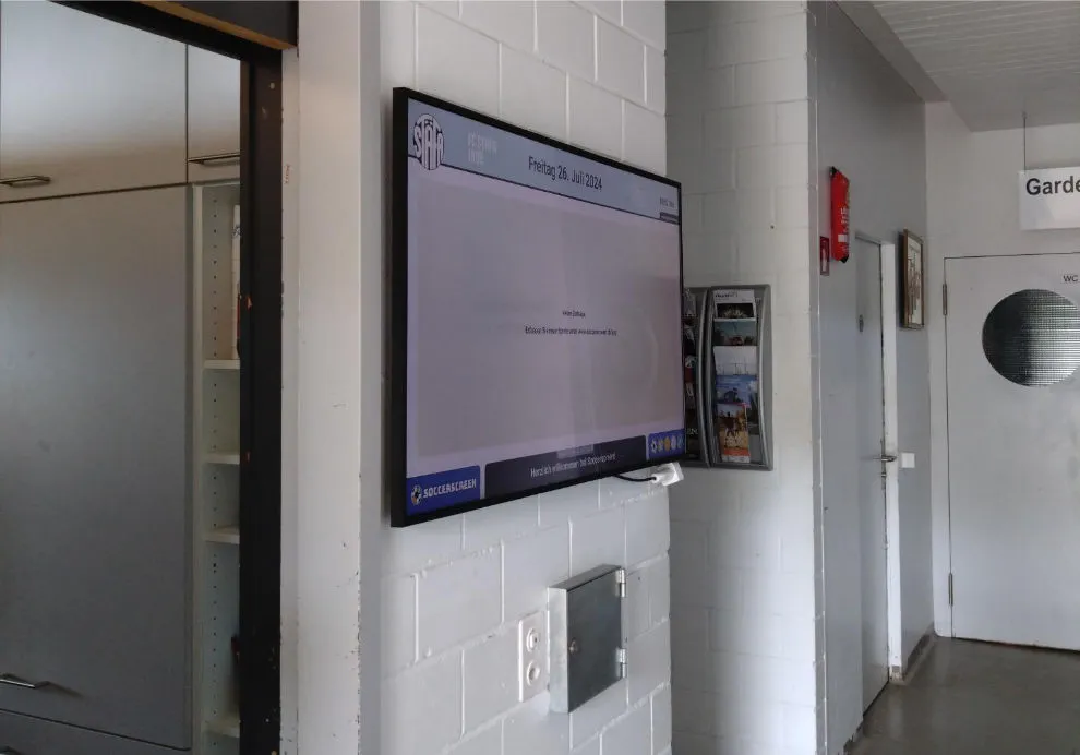 Soccerscreen beim FC Stäfa 1895